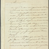 Count Grigory Alexandrovich Stroganov to "Monsieur," autograph letter signed