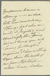 Catherine Maria Bury, Lady Charleville to Miss Porter, autograph letter signed