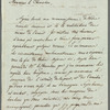 [Hussar?] to "Monsieur le Chevalier," autograph letter signed