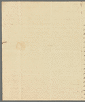 Saith Satoore to Miss Porter, autograph letter signed