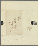 Robert Brunning to Mrs. Porter, autograph letter signed