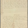 L. T. Ventouillac to "Madam," autograph letter signed