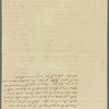 L. T. Ventouillac to "Madam," autograph letter signed