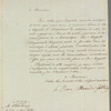 Prince Aleksandr Nikolaevich Golitsyn to Robert Ker Porter, autograph letter signed