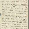 Unidentified sender to Anna Maria Porter, autograph letter signed