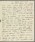 Unidentified sender to Anna Maria Porter, autograph letter signed