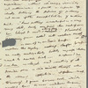 Unidentified sender to Anna Maria Porter, autograph letter signed