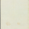 Louis-Mathieu Langlès to Robert Ker Porter, printed invitation accomplished in manuscript