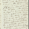 Jane Porter to Mrs. Porter, autograph letter signed