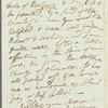 Jane Porter to Mrs. Porter, autograph letter signed
