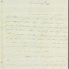 Sophie Dawes, Baronne de Feuchères to Jane Porter, autograph letter signed