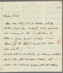 Robert Henry Clive to Robert Ker Porter, autograph letter signed