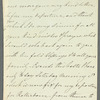 Saith Satoore to Mrs. Porter, autograph letter signed