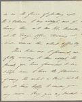 Charles Richard Vaughan to Jane Porter, autograph letter signed