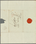 Charles Richard Vaughan to Jane Porter, autograph letter signed