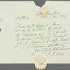 James Stanier Clarke to Longman & Co., autograph note signed