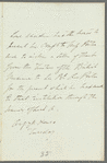 George Hamilton Gordon, Lord Aberdeen to Jane Porter, autograph letter third person