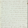 Sir Andrew Halliday to Jane Porter, autograph letter signed