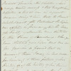 Sir Andrew Halliday to Jane Porter, autograph letter signed