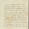 William Coxe to Jane Porter, autograph letter third person