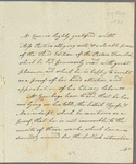 William Coxe to Jane Porter, autograph letter third person