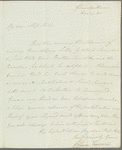 William Frederick, Duke of Gloucester to Miss Porter, autograph letter signed