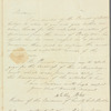 Whitley Stokes to Jane Porter, [autograph?] letter signed