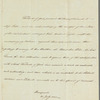 Prince Frederick Augustus, Duke of York and Albany to Miss Porter, autograph letter third person