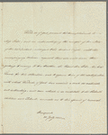 Prince Frederick Augustus, Duke of York and Albany to Miss Porter, autograph letter third person