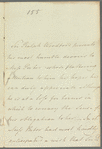 Ralph James Woodford to Miss Porter, autograph letter third person