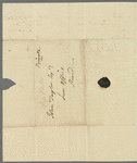 Jane Porter to John Taylor, autograph letter signed