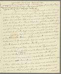 [S.? W.] to Jane Porter, autograph letter signed