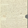 [S.? W.] to Jane Porter, autograph letter signed