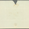 Unidentified sender to Robert Ker Porter, letter cover (empty)