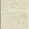 William Waldegrave, Lord Radstock to Jane Porter, autograph letter signed
