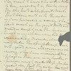 William Waldegrave, Lord Radstock to Jane Porter, autograph letter signed