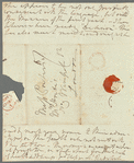 William Waldegrave, Lord Radstock to Jane Porter, autograph letter signed