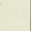 Mr. Hamilton to Jane Porter, autograph letter third person