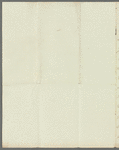 Mr. Hamilton to Jane Porter, autograph letter third person