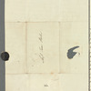 Sophie Birch to Jane Porter, autograph letter signed