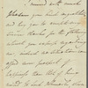 Charlotte Keppel, Lady Albemarle to Miss Porter, autograph letter signed
