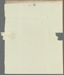 Charles Richard Vaughan to Jane Porter, autograph letter signed