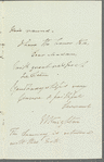 Sir William Knighton to Anne Lindsay, Lady Barnard, autograph letter signed