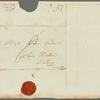 Unidentified sender to Jane Porter, letter cover (empty)