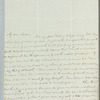 Jane Alice Sargent to "My dear Madam," autograph letter signed