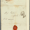 Marie Thérèse Kemble to Jane Porter, autograph letter signed