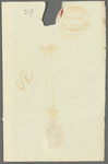 Marie Thérèse Kemble to Jane Porter, autograph letter signed