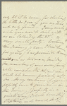 Marie Thérèse Kemble to Jane Porter, autograph letter signed
