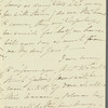 Marie Thérèse Kemble to Jane Porter, autograph letter signed