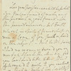 William Waldegrave, Lord Radstock to Jane Porter, autograph letter signed